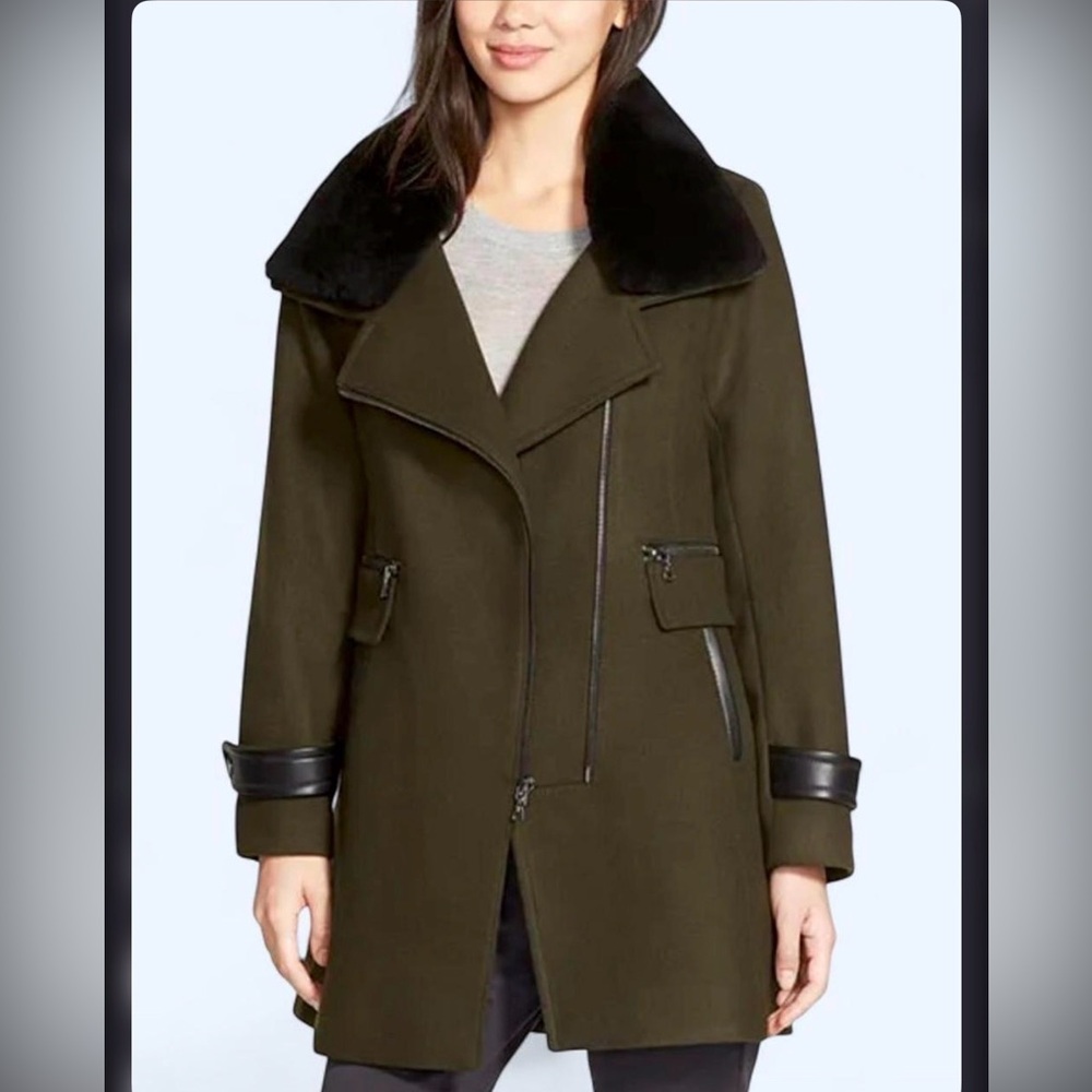 Trina Turk Olive Green Jacket